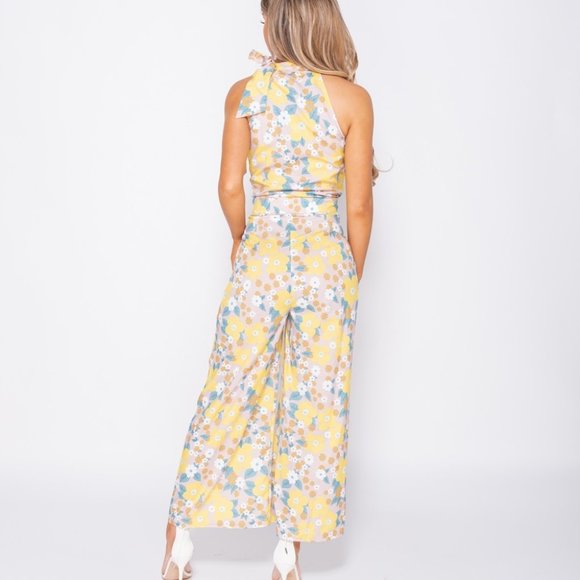 Whitney Pastel Floral Print Jumpsuit - Picture 6 of 9